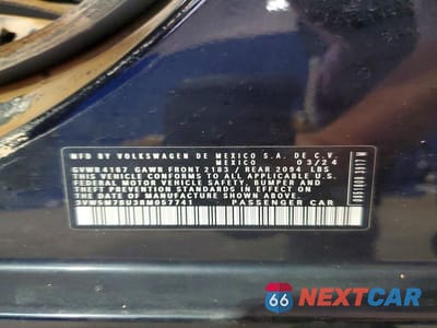Zdjęcie 12 z 12 samochodu: 2024 VOLKSWAGEN JETTA S VIN:3VW5M7BU3RM057741 - miniatura