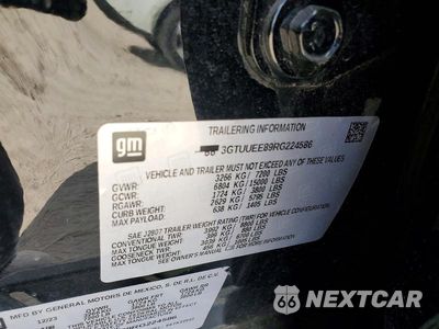 Zdjęcie 12 z 12 samochodu: 2024 GMC SIERRA K1500 AT4 VIN:3GTUUEE89RG224586 - miniatura