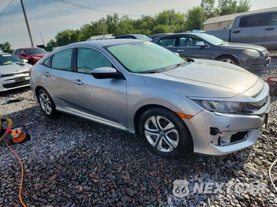 Czwarte zdjęcie samochodu z boku: 2017 HONDA CIVIC LX VIN:19XFC2F57HE213854 - miniatura