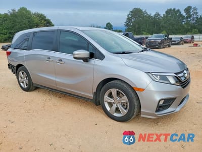 Czwarte zdjęcie samochodu z boku: 2019 HONDA ODYSSEY EXL VIN:5FNRL6H71KB112362 - miniatura