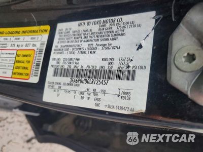 Zdjęcie 12 z 12 samochodu: 2020 FORD FUSION SE VIN:3FA6P0HD0LR125457 - miniatura