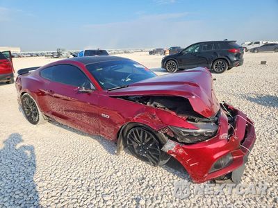 Czwarte zdjęcie samochodu z boku: 2016 FORD MUSTANG GT VIN:1FA6P8CF3G5256348 - miniatura