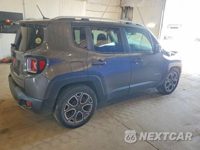 Trzecie zdjęcie samochodu z tyłu: 2017 JEEP RENEGADE LIMITED VIN:ZACCJADB7HPE41108 - miniatura