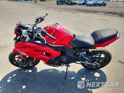 Trzecie zdjęcie samochodu z tyłu: 2012 KAWASAKI EX650 EC VIN:JKAEXEE16CDA02233 - miniatura