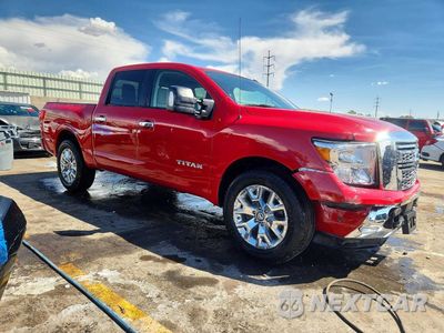 Czwarte zdjęcie samochodu z boku: 2021 NISSAN TITAN SV VIN:1N6AA1EF0MN530639 - miniatura