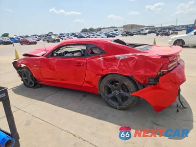 Drugie zdjęcie samochodu z przodu: 2014 CHEVROLET CAMARO LT VIN:2G1FB1E3XE9272963 - miniatura