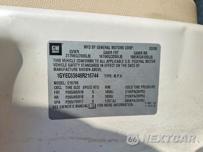 Zdjęcie 13 z 13 samochodu: 2008 CADILLAC ESCALADE LUXURY VIN:1GYEC63848R216744 - miniatura