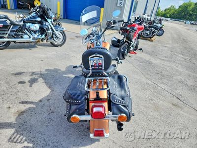 Czwarte zdjęcie samochodu z boku: 2008 HARLEY-DAVIDSON FLSTC 105TH ANNIVERSARY EDITION VIN:1HD1BW5418Y045439 - miniatura