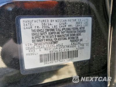 Zdjęcie 12 z 12 samochodu: 2016 NISSAN SENTRA SV VIN:3N1AB7AP9GL675607 - miniatura