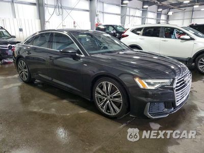 Czwarte zdjęcie samochodu z boku: 2019 AUDI A6 PREMIUM PLUS VIN:WAUL2AF21KN116221 - miniatura