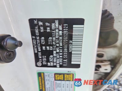 Zdjęcie 12 z 12 samochodu: 2013 KIA OPTIMA LX VIN:5XXGM4A77DG129329 - miniatura