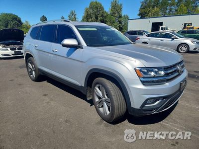 Czwarte zdjęcie samochodu z boku: 2018 VOLKSWAGEN ATLAS SEL PREMIUM VIN:1V2NR2CAXJC572249 - miniatura