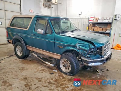 Czwarte zdjęcie samochodu z boku: 1996 FORD BRONCO U100 VIN:1FMEU15H1TLB48073 - miniatura