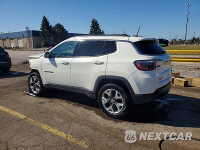 Drugie zdjęcie samochodu z przodu: 2020 JEEP COMPASS LIMITED VIN:3C4NJDCB3LT221476 - miniatura