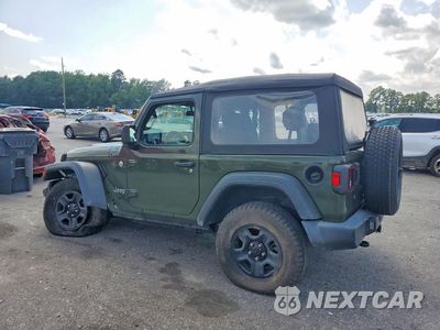 Drugie zdjęcie samochodu z przodu: 2021 JEEP WRANGLER SPORT VIN:1C4GJXAGXMW557081 - miniatura