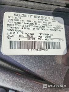 Zdjęcie 14 z 14 samochodu: 2018 NISSAN ROGUE SPORT SV VIN:JN1BJ1CR1JW203034 - miniatura