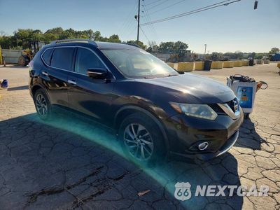 Czwarte zdjęcie samochodu z boku: 2016 NISSAN ROGUE SL VIN:5N1AT2MT0GC765791 - miniatura