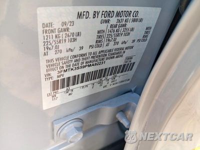 Zdjęcie 12 z 12 samochodu: 2023 FORD MUSTANG MACH-E PREMIUM VIN:3FMTK3S59PMA92231 - miniatura