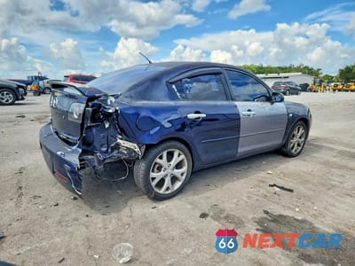 Trzecie zdjęcie samochodu z tyłu: 2009 MAZDA 3 I VIN:JM1BK32F591191959 - miniatura
