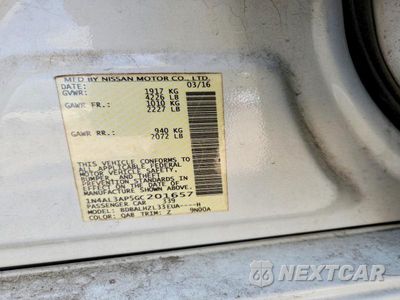 Zdjęcie 23 z 24 samochodu: 2016 NISSAN ALTIMA 2.5 SR VIN:1N4AL3AP5GC201657 - miniatura