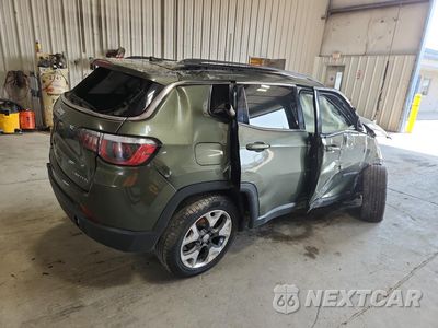 Trzecie zdjęcie samochodu z tyłu: 2019 JEEP COMPASS LIMITED VIN:3C4NJDCB9KT753572 - miniatura