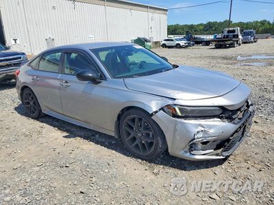 Czwarte zdjęcie samochodu z boku: 2022 HONDA CIVIC SPORT VIN:2HGFE2F53NH594548 - miniatura