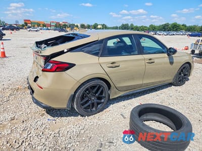 Trzecie zdjęcie samochodu z tyłu: 2025 HONDA CIVIC SPORT VIN:19XFL2H84SE013531 - miniatura