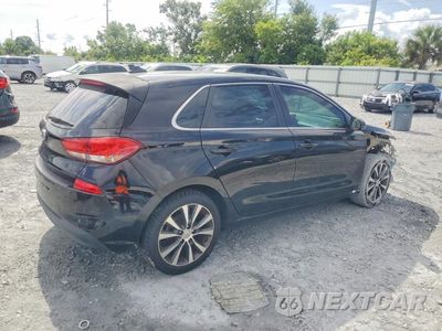 Trzecie zdjęcie samochodu z tyłu: 2019 HYUNDAI ELANTRA GT BASE VIN:KMHH35LE3KU094834 - miniatura