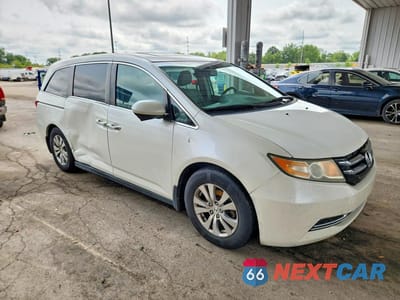 Czwarte zdjęcie samochodu z boku: 2014 HONDA ODYSSEY EXL VIN:5FNRL5H6XEB056265 - miniatura