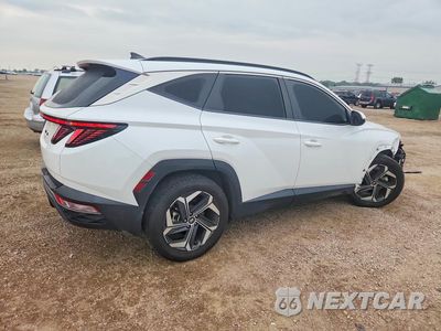 Trzecie zdjęcie samochodu z tyłu: 2022 HYUNDAI TUCSON SEL VIN:5NMJF3AE7NH134624 - miniatura