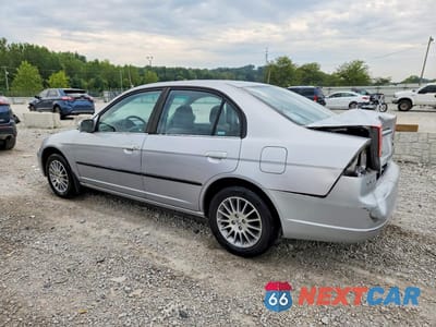 Drugie zdjęcie samochodu z przodu: 2001 HONDA CIVIC EX VIN:1HGES26701L017981 - miniatura