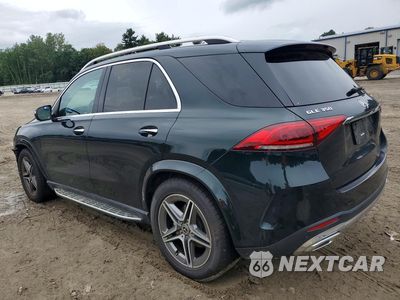Drugie zdjęcie samochodu z przodu: 2022 MERCEDES-BENZ GLE 350 4MATIC VIN:4JGFB4KB5NA713015 - miniatura