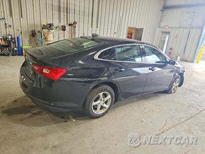 Trzecie zdjęcie samochodu z tyłu: 2018 CHEVROLET MALIBU LS VIN:1G1ZB5ST5JF271097 - miniatura