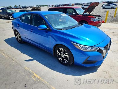 Czwarte zdjęcie samochodu z boku: 2022 NISSAN SENTRA SV VIN:3N1AB8CV5NY238804 - miniatura