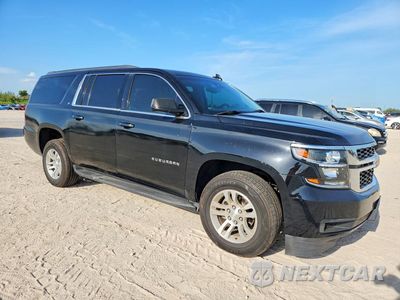 Czwarte zdjęcie samochodu z boku: 2019 CHEVROLET SUBURBAN C1500 LT VIN:1GNSCHKC1KR140537 - miniatura