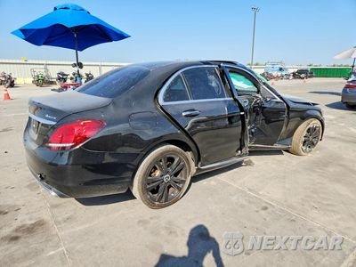 Trzecie zdjęcie samochodu z tyłu: 2020 MERCEDES-BENZ C 300 4MATIC VIN:WDDWF8EB4LR551619 - miniatura