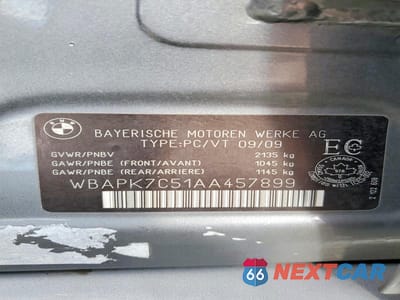 Zdjęcie 12 z 12 samochodu: 2010 BMW 328 XI VIN:WBAPK7C51AA457899 - miniatura