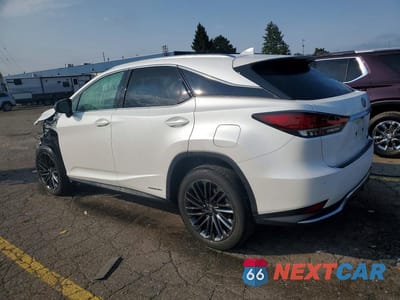 Drugie zdjęcie samochodu z przodu: 2022 LEXUS RX 450H VIN:2T2HGMDA0NC076805 - miniatura