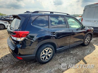 Trzecie zdjęcie samochodu z tyłu: 2020 SUBARU FORESTER PREMIUM VIN:JF2SKAJC6LH515156 - miniatura