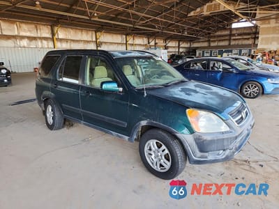 Czwarte zdjęcie samochodu z boku: 2002 HONDA CR-V EX VIN:JHLRD78832C076458 - miniatura