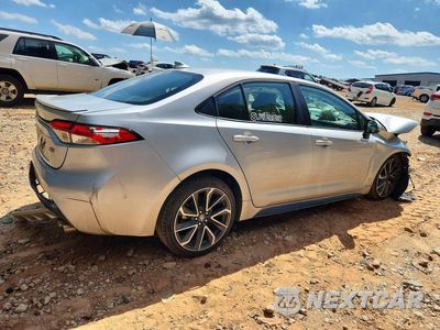 Trzecie zdjęcie samochodu z tyłu: 2020 TOYOTA COROLLA SE VIN:5YFS4RCE8LP037672 - miniatura
