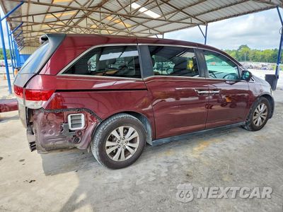 Trzecie zdjęcie samochodu z tyłu: 2015 HONDA ODYSSEY EXL VIN:5FNRL5H68FB069906 - miniatura