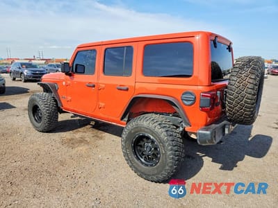 Drugie zdjęcie samochodu z przodu: 2019 JEEP WRANGLER UNLIMITED SAHARA VIN:1C4HJXEG6KW575511 - miniatura