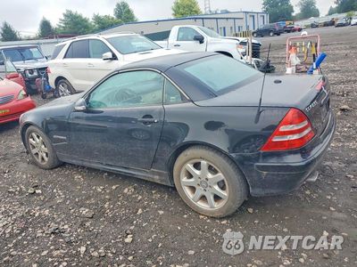 Drugie zdjęcie samochodu z przodu: 2001 MERCEDES-BENZ SLK 230 KOMPRESSOR VIN:WDBKK49F01F178148 - miniatura