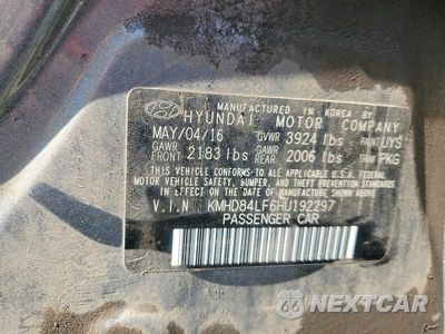 Zdjęcie 12 z 12 samochodu: 2017 HYUNDAI ELANTRA SE VIN:KMHD84LF6HU192297 - miniatura