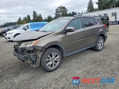 2015 TOYOTA RAV4 LIMITED 2T3DFREV6FW246564 - główne zdjęcie licytacji z USA - miniatura