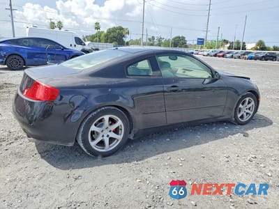 Trzecie zdjęcie samochodu z tyłu: 2003 INFINITI G35 BASE VIN:JNKCV54E73M203805 - miniatura