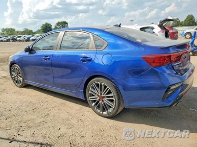 Drugie zdjęcie samochodu z przodu: 2021 KIA FORTE GT VIN:3KPF44AC0ME380386 - miniatura