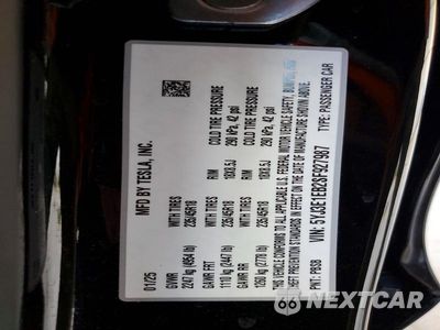 Zdjęcie 13 z 13 samochodu: 2025 TESLA MODEL 3 VIN:5YJ3E1EB2SF927987 - miniatura