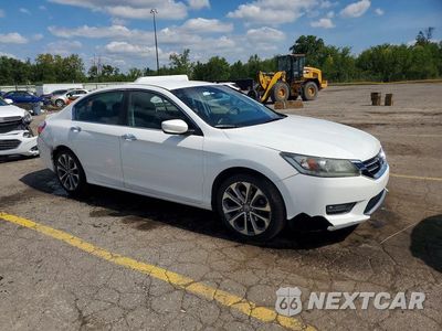 Czwarte zdjęcie samochodu z boku: 2014 HONDA ACCORD SPORT VIN:1HGCR2F52EA212189 - miniatura